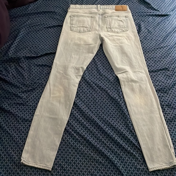 Pacsun Mens (30x32) Distressed Light-wash Stacked Skinny Jeans - Picture 4 of 4